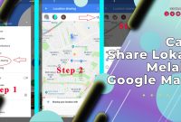 Cara Share Lokasi Melalui Google Maps